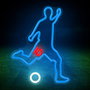 Forever Lampe Néon LED Plexi Footballer avec Gradation et USB