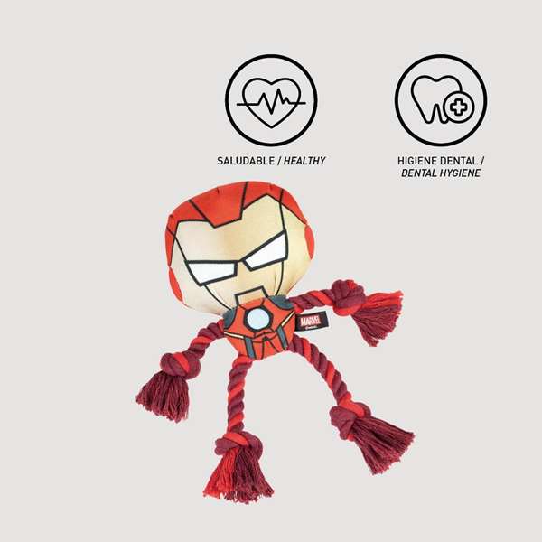 Cerda - Jouet à mâcher pour chien en corde dentaire Avengers Iron Man, 13.0 x 11.0 x online_cm