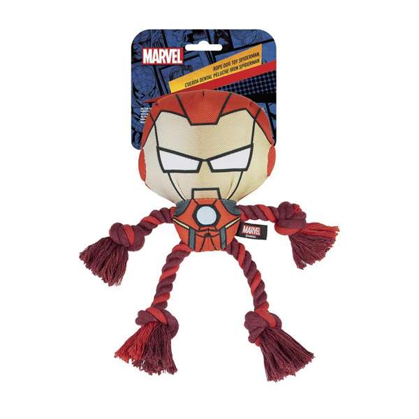 Cerda - Jouet à mâcher pour chien en corde dentaire Avengers Iron Man, 13.0 x 11.0 x online_cm