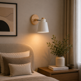 Danielle Applique Murale Blanc