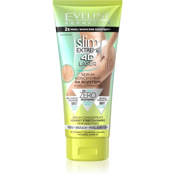Eveline Cosmetics Slim Extreme 4D Anti-vergetures Sérum corporel 150 ml Eveline Cosmetics Slim Extreme 4D Anti-vergetures Sérum corporel 150 ml