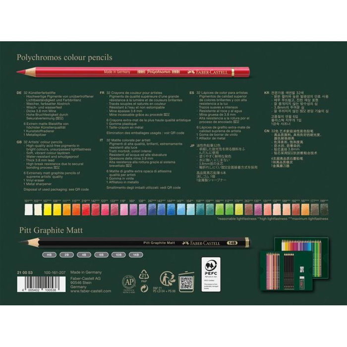 Faber Castell FC-210053 (FC210053) - Ensemble de crayons de couleur