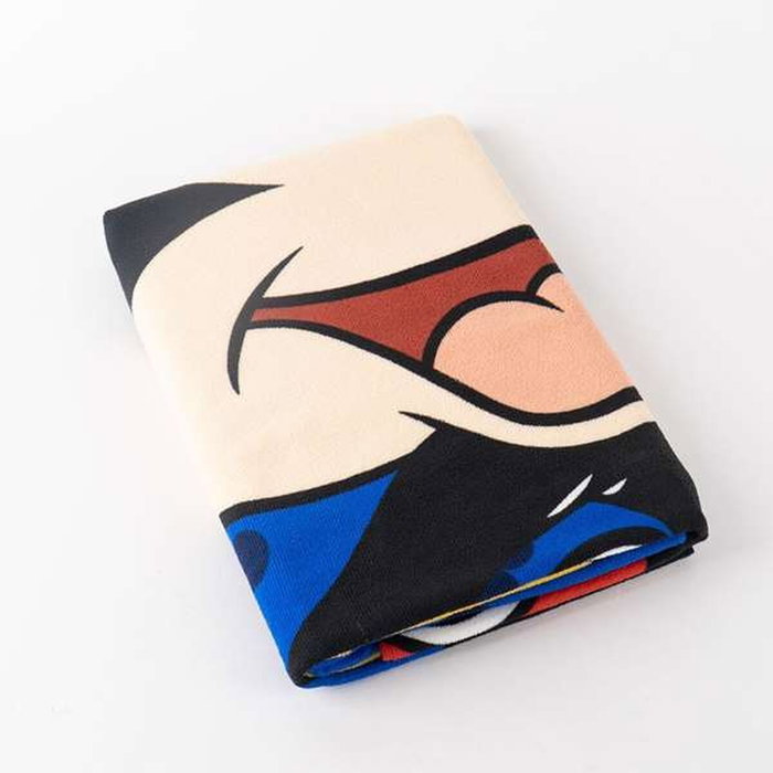 Serviette de plage Mickey Mouse Rouge 70 x 140 cm