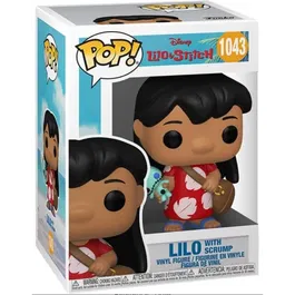 Funko Pop! Disney Figurine Lilo avec Scrump de Lilo & Stitch - Collection pour Enfants et Adultes