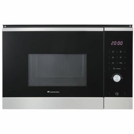 Continental Edison CEMO25GINES Micro-ondes encastrable Noir Inox 25 L