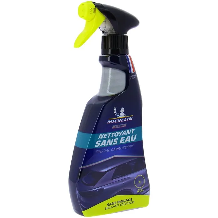 Michelin - Nettoyant Sans Eau pour Voiture, Prêt à l'Emploi - Nettoie, Dégraisse sans Traces ni Rayures Michelin - Nettoyant Sans Eau pour Voiture, Prêt à l'Emploi - Nettoie, Dégraisse sans Traces ni Rayures