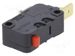 Aratas (Formerly Omron Components) Microcommutateur SNAP ACTION SPST-NC sans levier