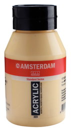 Amsterdam Standard Series Peinture acrylique Jaune Naples foncé 223, 1000 ml