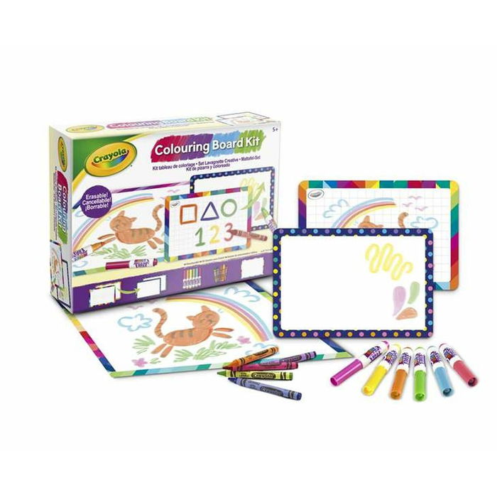 Tableau Magnétique avec Marqueur Crayola
