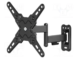 GOOBAY Support mural réglable pour TV, noir