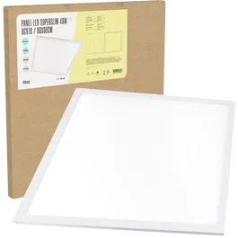 BX3 LIGHT - Panneau LED Superslim 48W 4800 Lm 6000K UGR19 pour plafond 60x60 cm, 40000 heures, Modèle BX3-PL-595-48-CW