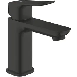 GROHE DICE - Mitigeur de lavabo Taille S - Cartouche Ch3 - Finition Noir mat - Technologie SilkMove - Débit 5 l/min - Avec système de vidage clic-clac