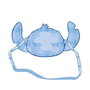 Cerda Sac à dos peluche Stitch 17 x 14 x 4 cm - Âge recommandé : 36 mois - Bleu