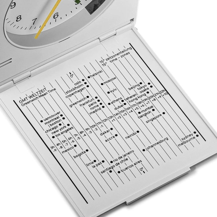Braun BC 05 W Réveil Quartz Pliable Blanc Braun BC 05 W Réveil Quartz Pliable Blanc