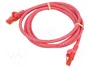 GOOBAY Cordon de raccordement Cat 6 U/UTP 1,5m Rose
