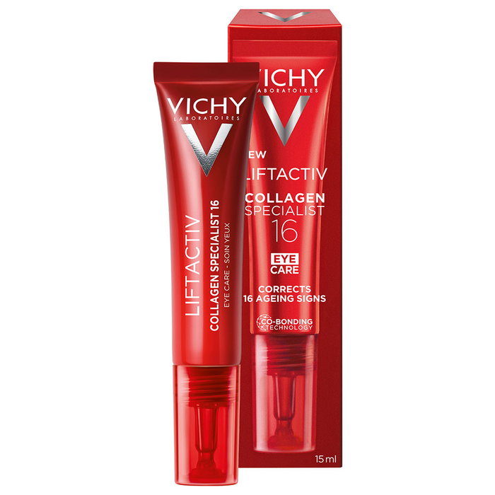Vichy LIFTACTIV COLLAGÈNE SPÉCIALISTE Contour des Yeux - Anti-Âge, Réduction Rides et Poches, 15 ml
