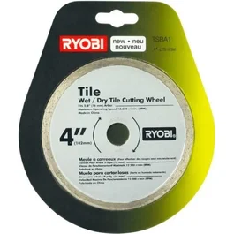 Ryobi Disque de coupe diam. 102 mm pour carrelette ONE+ LTS180M - Référence TSBA1 - Pour travaux de carrelage