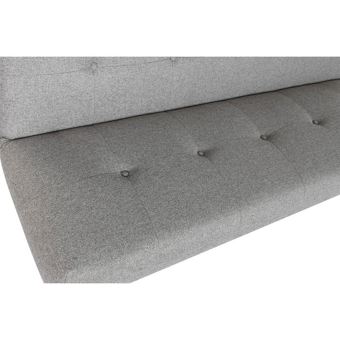 Canapé Convertible Home ESPRIT Gris Crème Scandi 172 x 80 x 76 cm