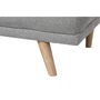 Canapé Convertible Home ESPRIT Gris Crème Scandi 172 x 80 x 76 cm