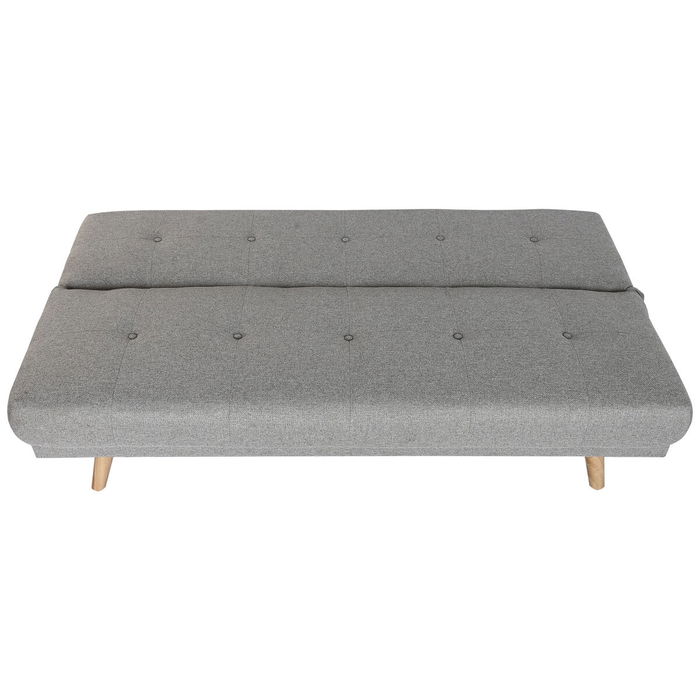 Canapé Convertible Home ESPRIT Gris Crème Scandi 172 x 80 x 76 cm