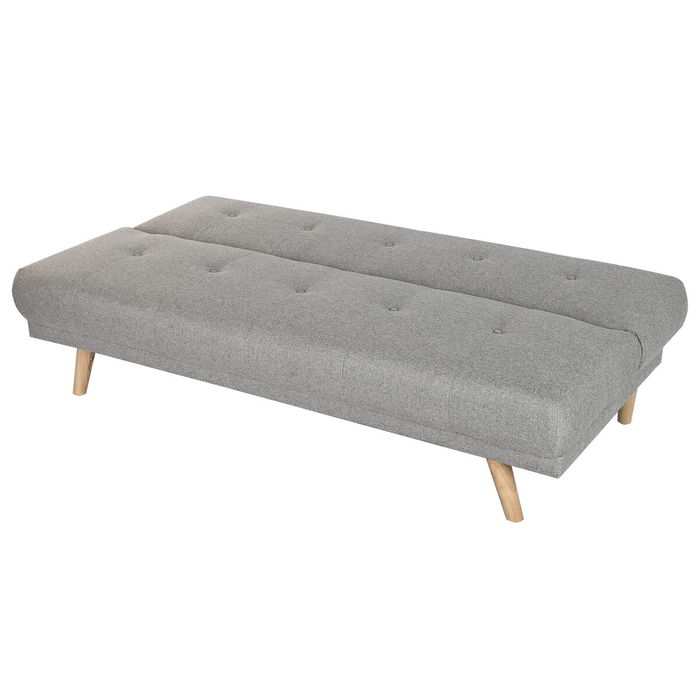 Canapé Convertible Home ESPRIT Gris Crème Scandi 172 x 80 x 76 cm