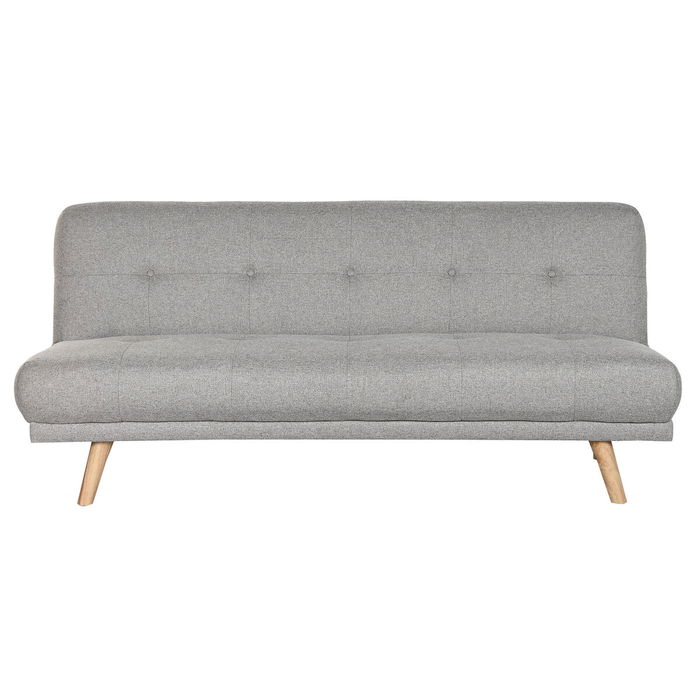 Canapé Convertible Home ESPRIT Gris Crème Scandi 172 x 80 x 76 cm