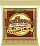 Ernie Ball Earthwood 80/20 Bronze Light Cordes Guitare Acoustique 11.5-54