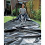 Ubbink Bâche pour bassin AquaLiner 4x3 m PVC 0,5 mm Noir