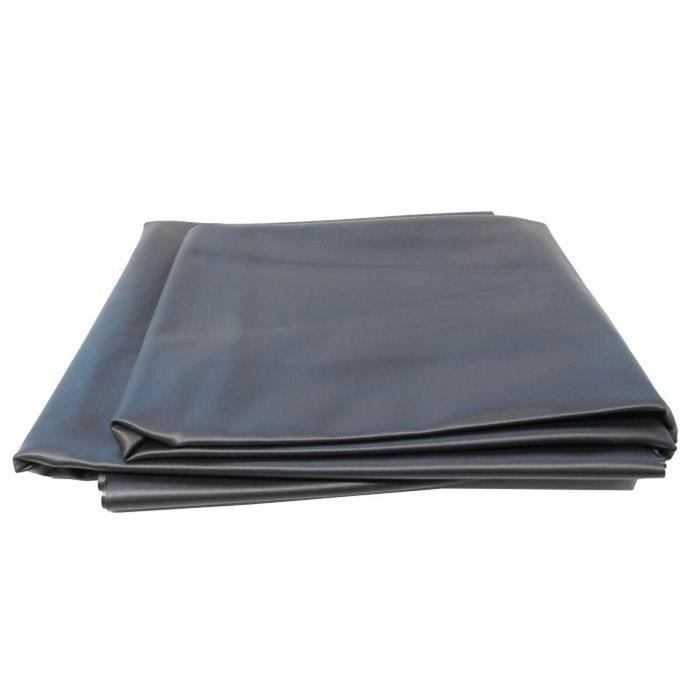 Ubbink Bâche pour bassin AquaLiner 4x3 m PVC 0,5 mm Noir