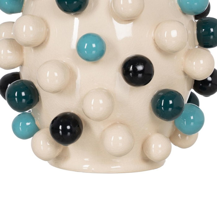 BigBuy Home Vase Multicouleur Céramique 24,7 x 24,7 x 34 cm