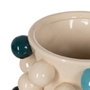BigBuy Home Vase Multicouleur Céramique 24,7 x 24,7 x 34 cm