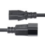 Startech PXTC13C141415FEU Câble d'extension d'alimentation C14 vers C13, 4,5 m, 14AWG, cuivre, certification KEMA-KEUR