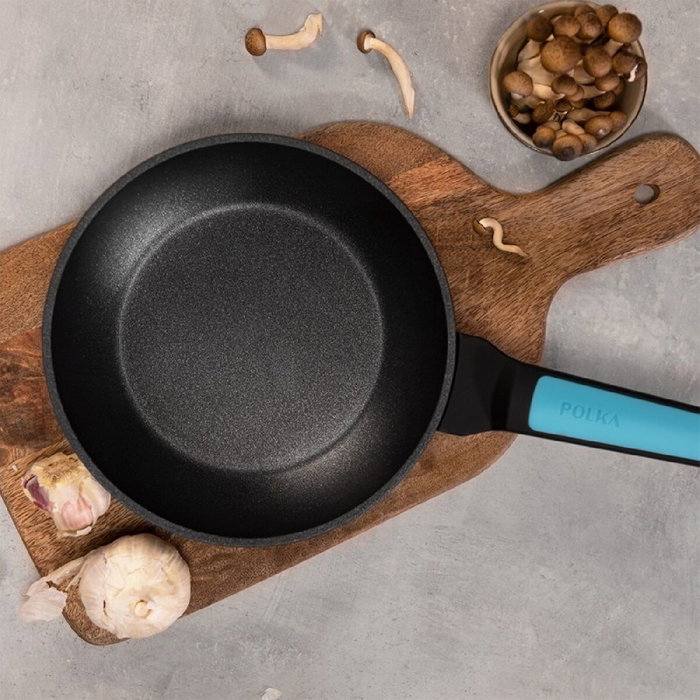 Poêle Cecotec Polka Platinum 20 Bucket Thunder Noir Aluminium Aluminium forgé Ø 20 cm Poêle Cecotec Polka Platinum 20 Bucket Thunder Noir Aluminium Aluminium forgé Ø 20 cm