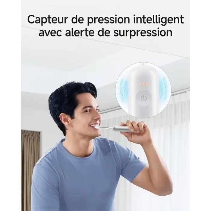 Laifen Wave Pro Brosse à dents électrique - Alu brossé