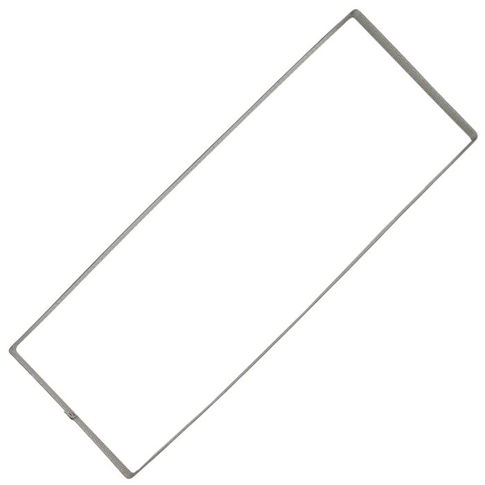 Lily Cook Cadre de pâtisserie rectangulaire perforé 22x12x2 cm