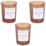 Home Deco Factory Bougie Parfumée en Cire de Soja