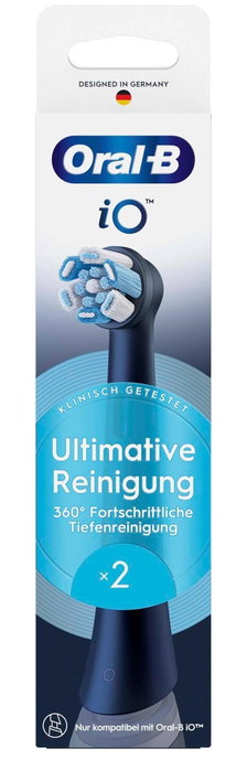 Oral-B Brosse à dents iO Ultimative Reinigung Pack double Noir Oral-B Brosse à dents iO Ultimative Reinigung Pack double Noir