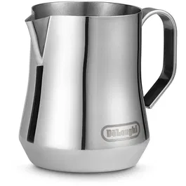 De'Longhi DLSC 060 - Pichet à lait en inox de 350 ml pour barista, chauffage et émulsion manuels
