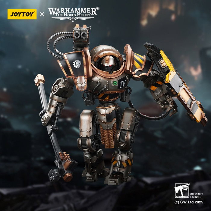 Joy Toy (CN) Warhammer The Horus Heresy Figurine Iron Warriors Iron Circle Domitar-Ferrum Class Battle-automata avec Karceri Battle Shield 24 cm Joy Toy (CN) Warhammer The Horus Heresy Figurine Iron Warriors Iron Circle Domitar-Ferrum Class Battle-automata avec Karceri Battle Shield 24 cm
