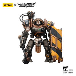 Joy Toy (CN) Warhammer The Horus Heresy Figurine Iron Warriors Iron Circle Domitar-Ferrum Class Battle-automata avec Karceri Battle Shield 24 cm