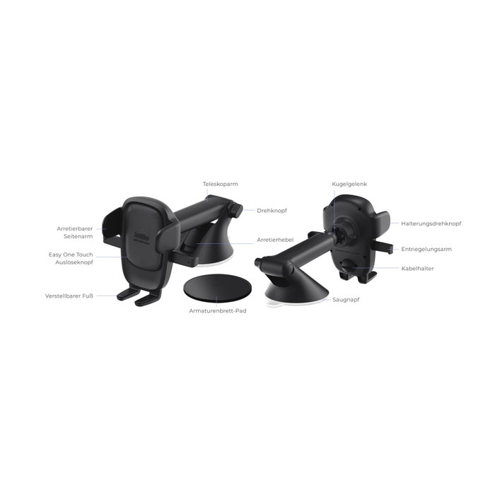 iOttie Easy One Touch 6 Support de tableau de bord et pare-brise iOttie Easy One Touch 6 Support de tableau de bord et pare-brise