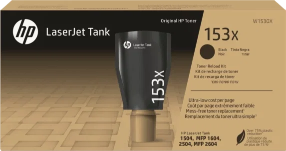 HP Kit de recharge de toner 153X LaserJet Tank Noir