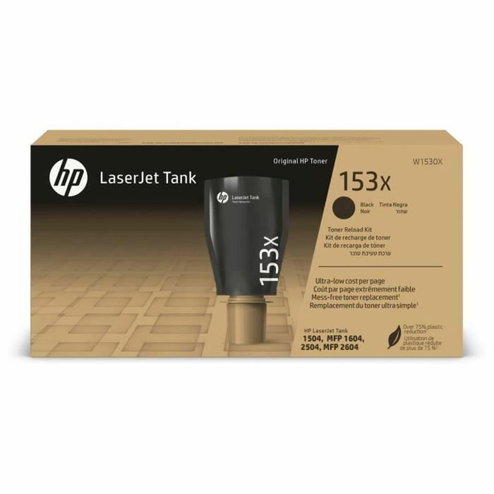 HP Kit de recharge de toner 153X LaserJet Tank Noir