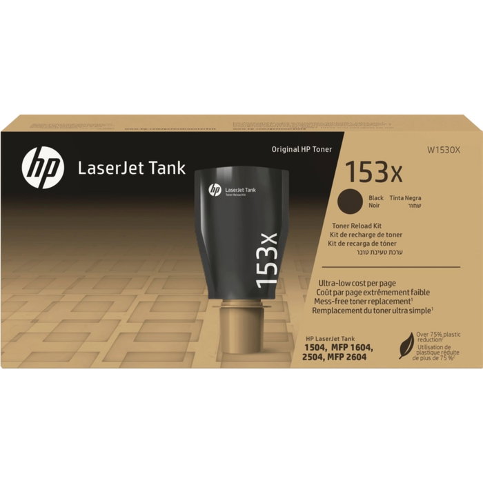 HP Kit de recharge de toner 153X LaserJet Tank Noir HP Kit de recharge de toner 153X LaserJet Tank Noir