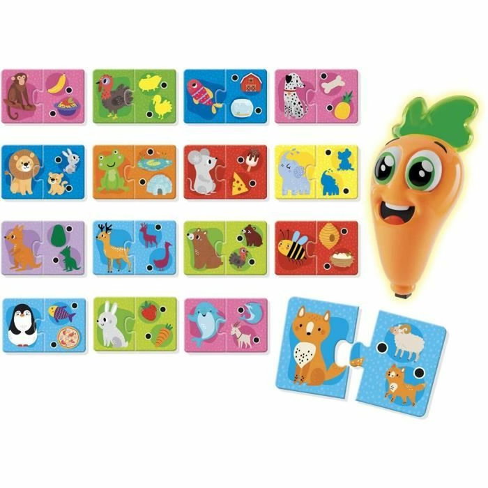 Lisciani Giochi Carotina Baby - Stylo parlant interactif des animaux