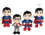 Play by Play Assortiment de 24 peluches Superman 20 cm