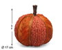 BigBuy Home Citrouille Décorative en Osier Tressé 17 x 15 cm