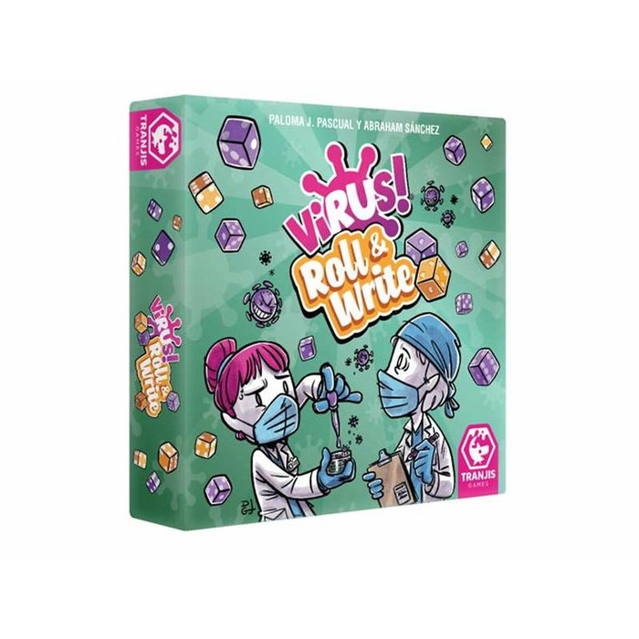 Jeu de société Tranjis Games Virus! Roll & Write