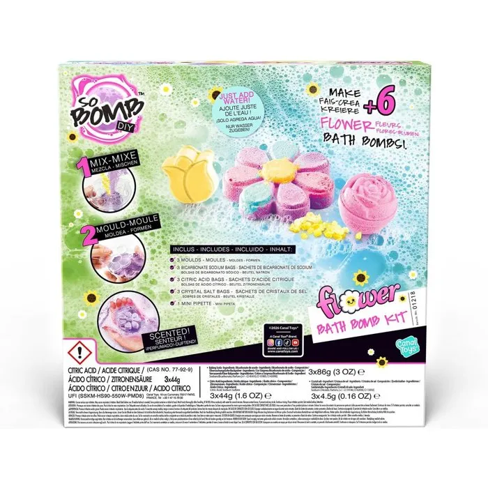 Sndway Kit Flower Bath Bomb Sndway Kit Flower Bath Bomb