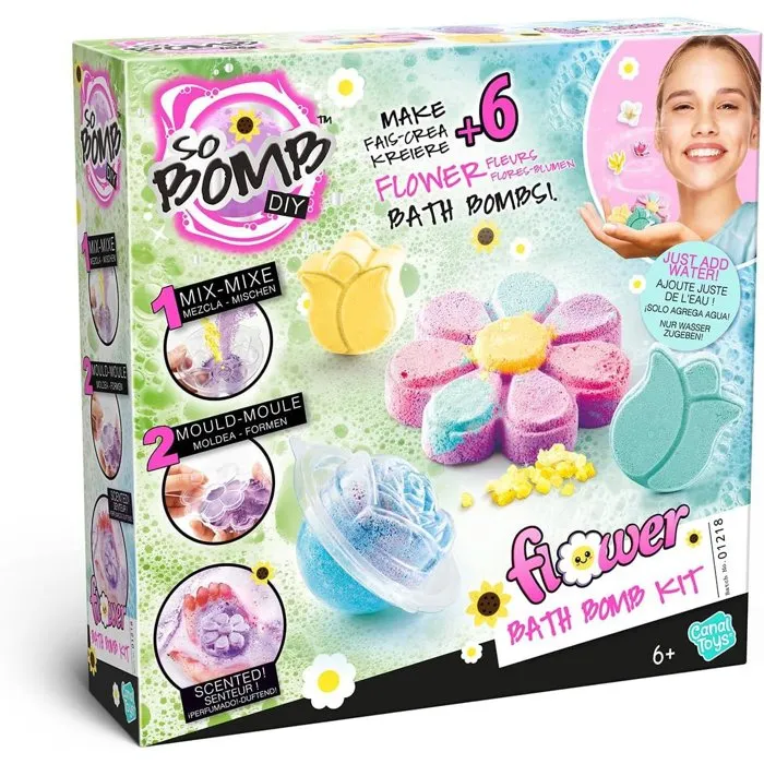 Sndway Kit Flower Bath Bomb Sndway Kit Flower Bath Bomb